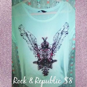 Rock & Republic Short Sleeve Top